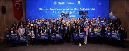 11. Kimya AR-GE Proje Pazarı'ndan Üniversitemize 1.'ilk ödülü